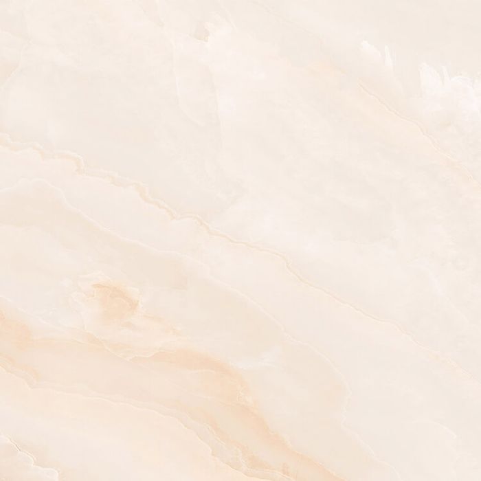 Керамическая плитка ITC Silk Onyx Crema Glossy, цвет бежевый, поверхность глянцевая, квадрат, 600x600