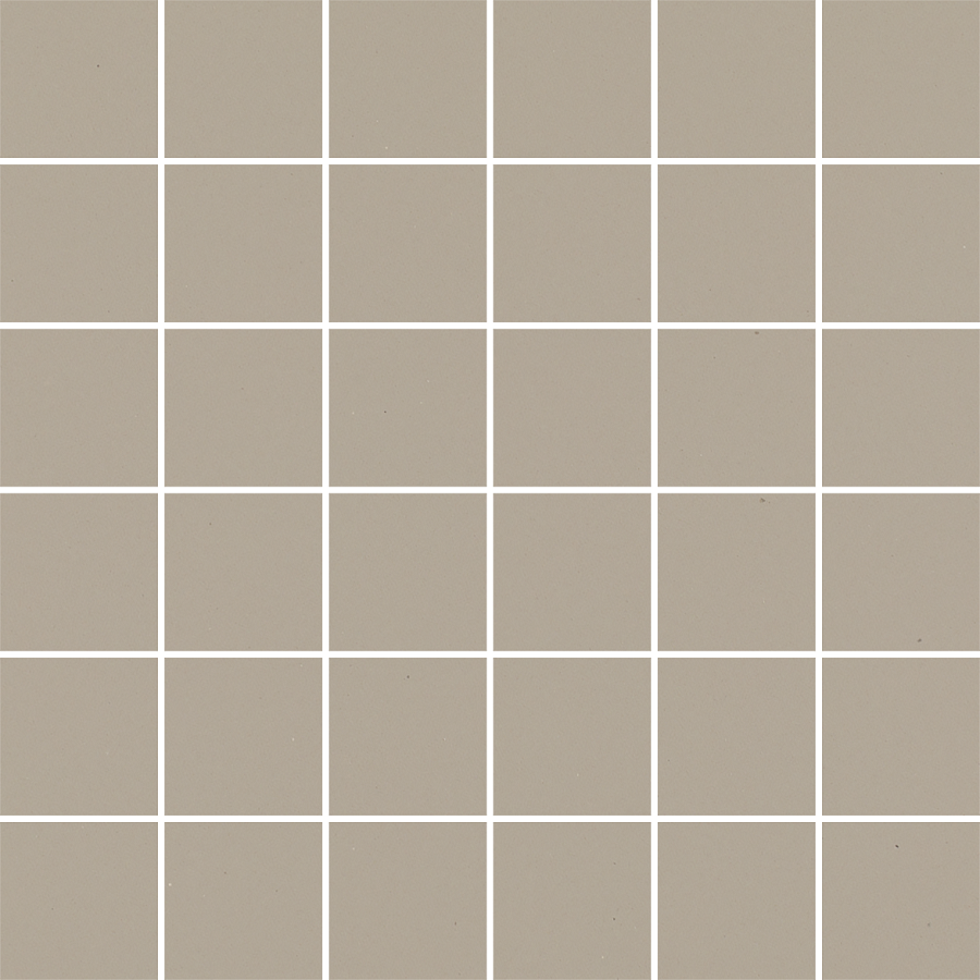 Мозаика Paradyz Modernizm Grys Mozaika Cieta K.4,8X4,8, цвет серый, поверхность матовая, квадрат, 298x298