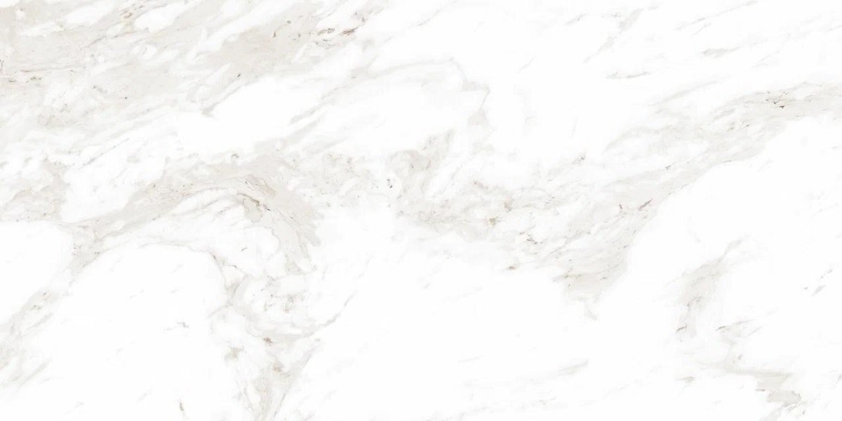 Керамогранит Monalisa Tiles Marbles 5.5 CBP5691M, цвет белый, поверхность полированная, прямоугольник, 600x1200