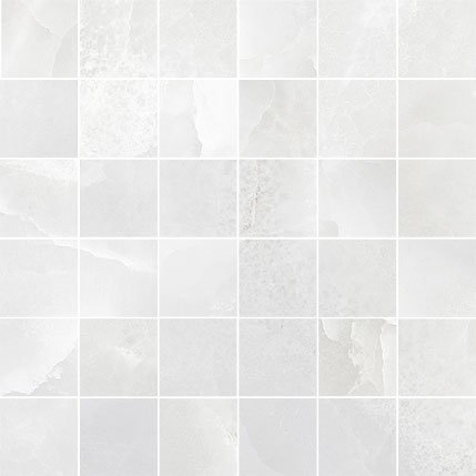 Мозаика Absolut Keramika Sajalin Grey Lappato Malla 5 ABS3185M, цвет белый серый, поверхность полированная, квадрат, 300x300