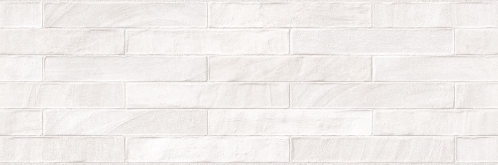 Керамическая плитка Emigres Brick XL Blanco, цвет белый, поверхность матовая, под кирпич, 250x750