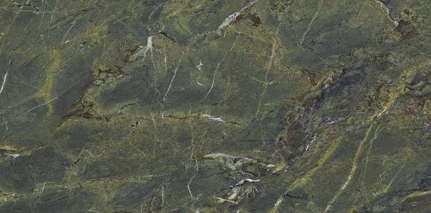 Керамогранит Ariostea Ultra Marmi Verde Karzai Lucidato Shiny UM6L157637, цвет зелёный, поверхность полированная, прямоугольник, 750x1500