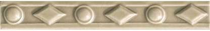 Бордюры Grazia Amarcord Diamantato Tabacco Matt. DAM88, цвет бежевый, поверхность матовая, прямоугольник, 30x200