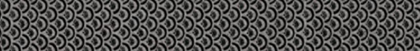 Керамогранит Ornamenta Maiolicata Fish Black M15120FIBK, цвет серый чёрный, поверхность матовая, прямоугольник, 150x1200