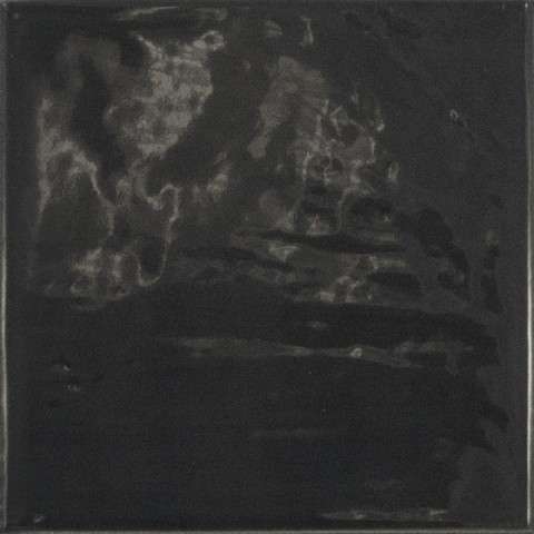 Керамическая плитка Equipe Country Anthracite 13241, цвет чёрный тёмный, поверхность глянцевая, квадрат, 132x132