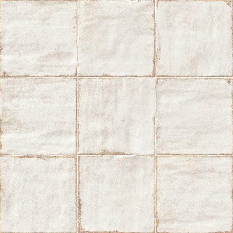 Керамическая плитка Mainzu Livorno Blanco, цвет белый, поверхность глянцевая, квадрат, 200x200