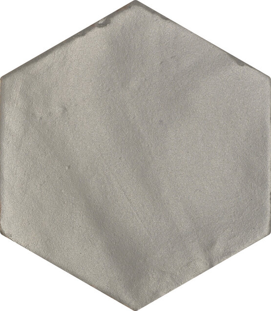 Керамическая плитка APE Souk Nomade Grey, цвет серый, поверхность глянцевая, шестиугольник, 139x160
