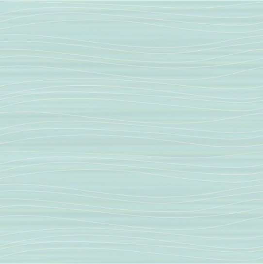 Керамическая плитка Piastrella Рифлессо Росса Люкс Голубая, цвет голубой, поверхность глянцевая, квадрат, 400x400