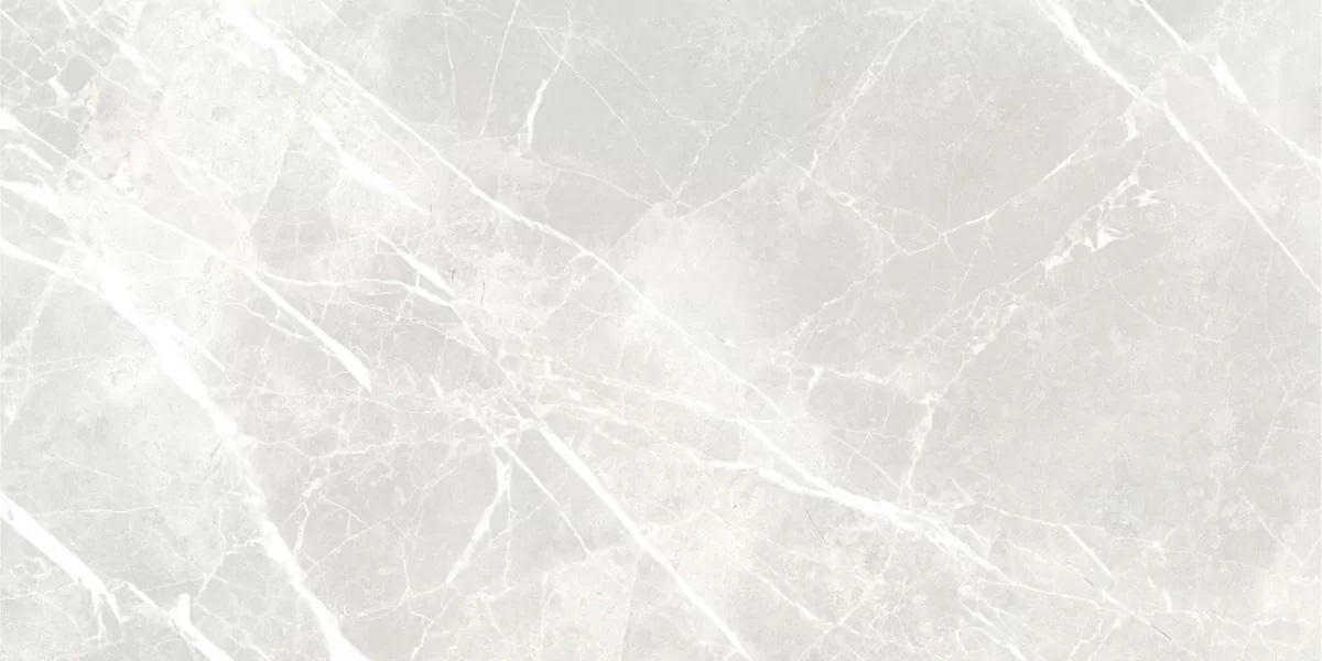 Керамогранит Pamesa At.Piura Pearl, цвет серый, поверхность полированная, прямоугольник, 600x1200