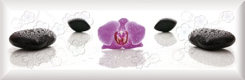 Декоративные элементы Estile Decor Orchid Spa, цвет разноцветный, поверхность матовая, прямоугольник, 150x450
