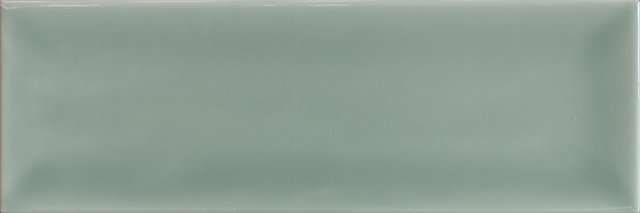 Керамическая плитка Fabresa Aria Green, цвет зелёный, поверхность глянцевая, прямоугольник, 100x300