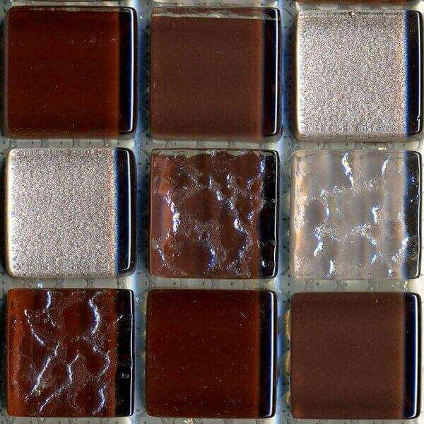 Мозаика Bars Crystal Mosaic Смеси стекло HT 530 (23x23 mm), цвет разноцветный, поверхность глянцевая, квадрат, 300x300