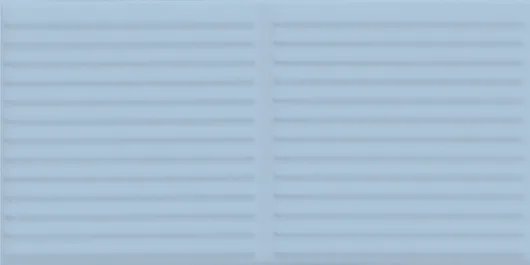 Керамическая плитка Imola ICONA1 1020CM, цвет голубой, поверхность глянцевая структурированная, кабанчик, 100x200