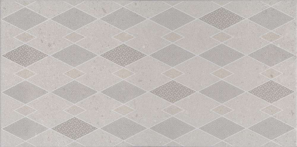 Декоративные элементы Kerama Marazzi Про Матрикс декор серый светлый матовый AZ\C014\11259R, цвет серый, поверхность матовая, прямоугольник, 300x600