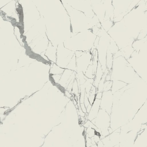 Керамогранит Caesar Anima Statuario Venato Lucidato ACYU, цвет белый, поверхность полированная, квадрат, 1200x1200