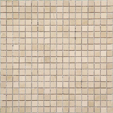 Мозаика Natural Mosaic I-Тilе (1,5X1,5) 4M025-15T, цвет бежевый, поверхность матовая, квадрат, 298x298