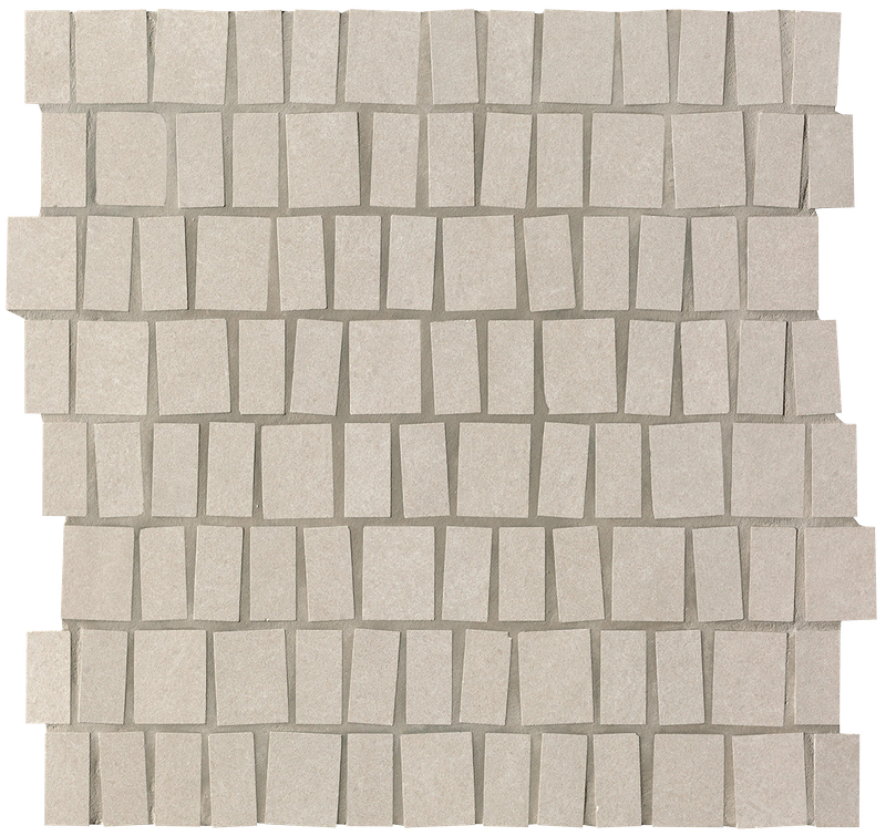 Мозаика Fap Sheer Grey Bar Mosaico fPDE, цвет серый, поверхность матовая, , 305x305