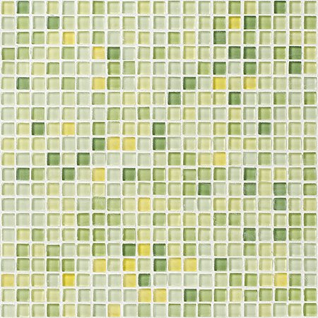Мозаика Colori Viva Levanto CV10076, цвет зелёный, поверхность глянцевая, квадрат, 298x298