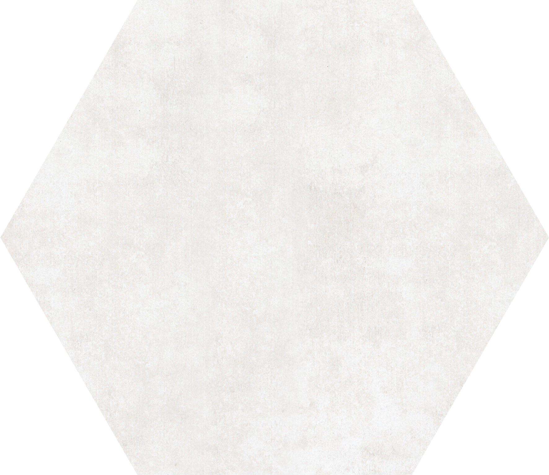 Керамогранит Pamesa At. Hex. Alpha Blanco, цвет белый, поверхность матовая, шестиугольник, 258x290