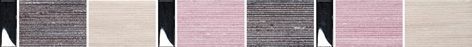 Бордюры Colorker Touch Lis. Bracelet Crema, цвет разноцветный, поверхность матовая, квадрат, 40x400