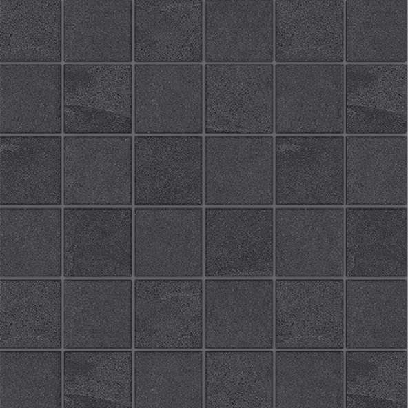 Мозаика Estima Terra Black LN04/TE04 Неполированный 30x30 39686, цвет чёрный, поверхность матовая, квадрат, 300x300