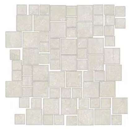 Мозаика Cerim Stone Life Blocks Cotton 779344, цвет бежевый, поверхность матовая, квадрат, 335x370
