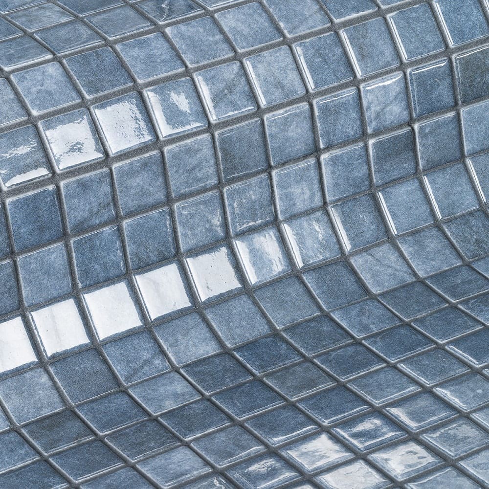 Мозаика Ezarri Gemma Lapis, цвет синий, поверхность глянцевая, прямоугольник, 313x495