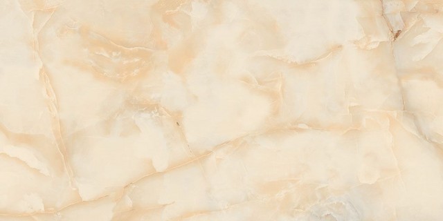 Керамогранит Leopard Noble Onyx Cream Glossy, цвет коричневый, поверхность глянцевая полированная, прямоугольник, 600x1200