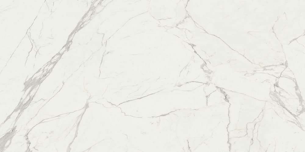 Широкоформатный керамогранит Marazzi Italy Grande Marble Look Statuario Book Match Faccia A Lux M10E, цвет белый, поверхность полированная, прямоугольник, 1600x3200