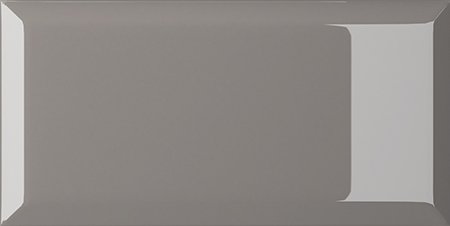 Керамическая плитка Vogue Bisello TR Grigio, цвет серый, поверхность глянцевая, кабанчик, 100x200