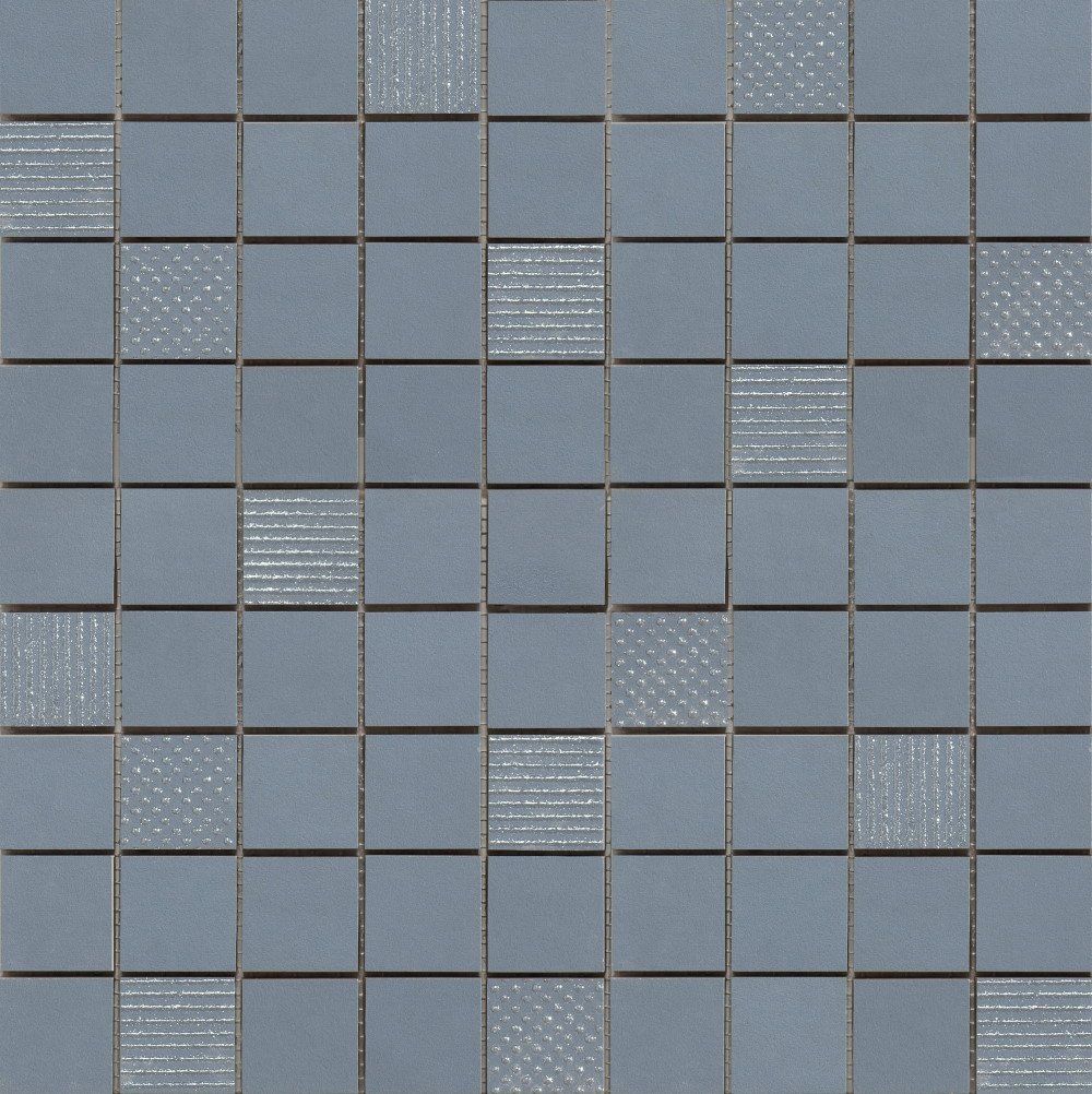 Мозаика Peronda D.Palette Blue Mosaic/31,5X31,5 26180, цвет голубой, поверхность матовая, квадрат, 315x315