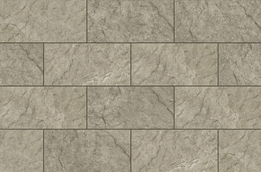 Керамическая плитка Cerrad Torstone Grys, цвет серый, поверхность матовая, прямоугольник, 148x300