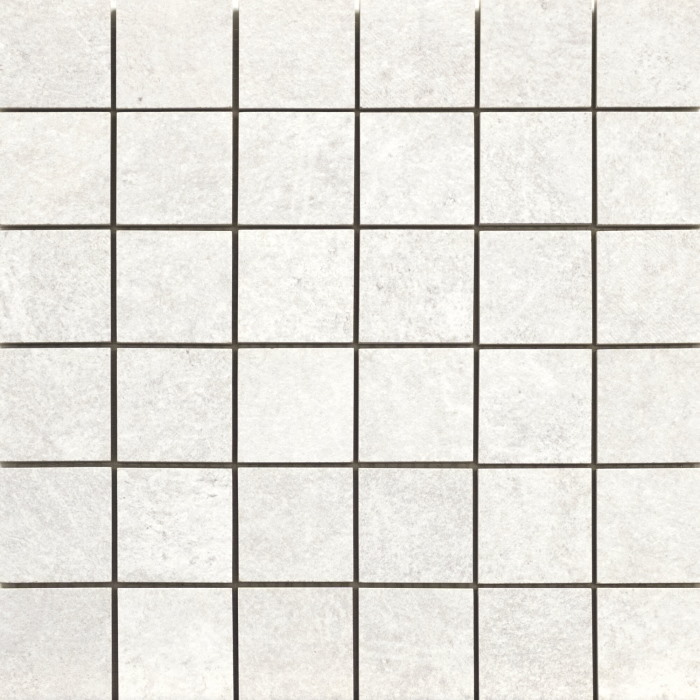 Мозаика Peronda D.Grunge White Mosaic/AS/30X30/C 27607, цвет белый, поверхность матовая, квадрат, 300x300