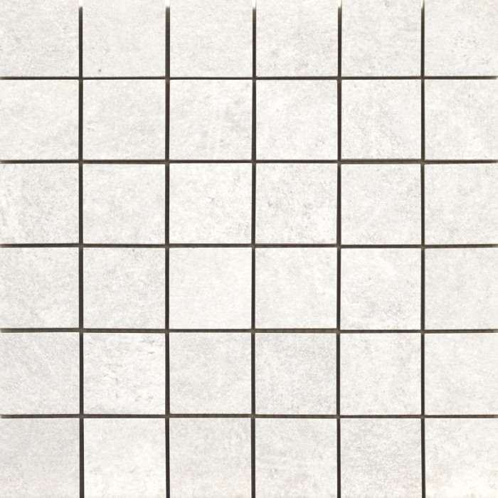 Мозаика Peronda D.Grunge White Mosaic/AS/30X30/C 27607, цвет белый, поверхность матовая, квадрат, 300x300