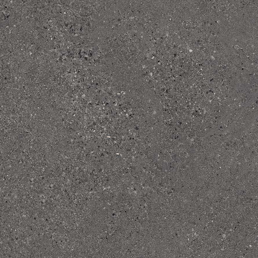 Керамогранит Ergon Grainstone Dark Rough Grain Naturale E0CJ, цвет чёрный, поверхность натуральная, квадрат, 600x600
