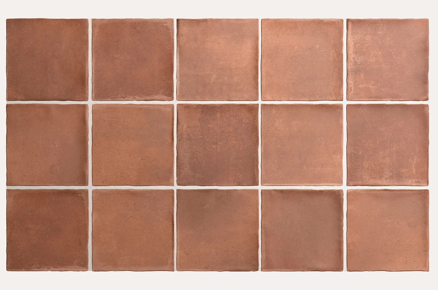 Керамическая плитка Equipe Argile Cotto 27573, цвет терракотовый, поверхность матовая, квадрат, 100x100
