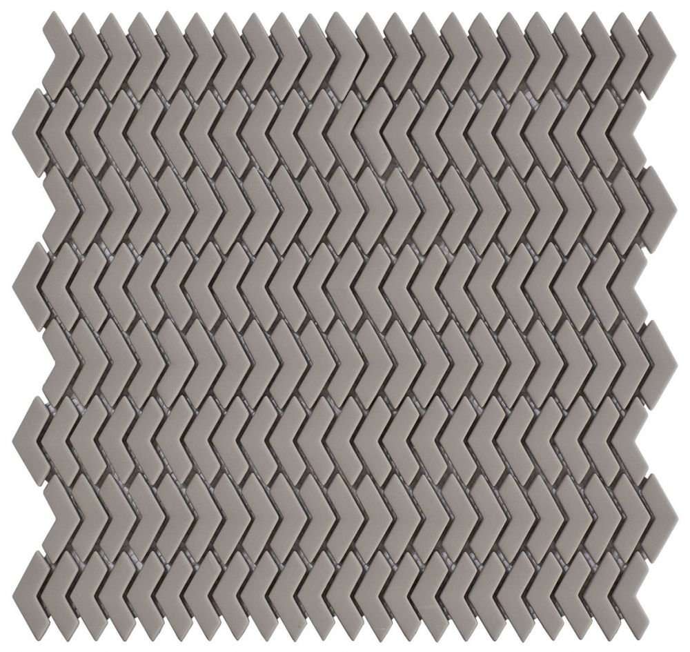 Мозаика Harmony Calm D.Quiet Grey 18877, цвет серый, поверхность матовая, прямоугольник, 290x295