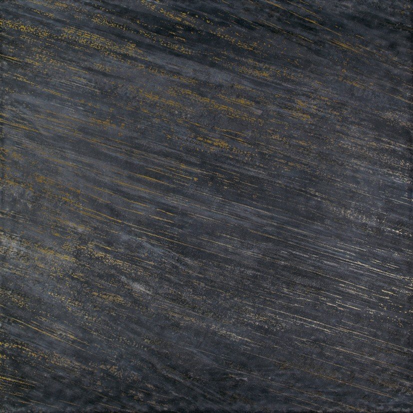 Керамогранит Brennero Nero Assoluto 60, цвет чёрный, поверхность лаппатированная, квадрат, 600x600