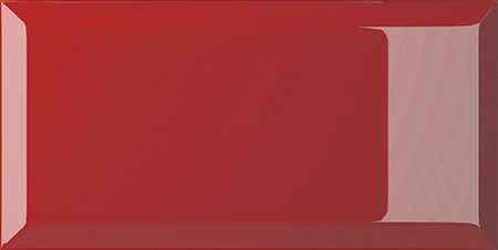 Керамическая плитка Vogue Bisello TR Rosso, цвет красный, поверхность глянцевая, кабанчик, 100x200