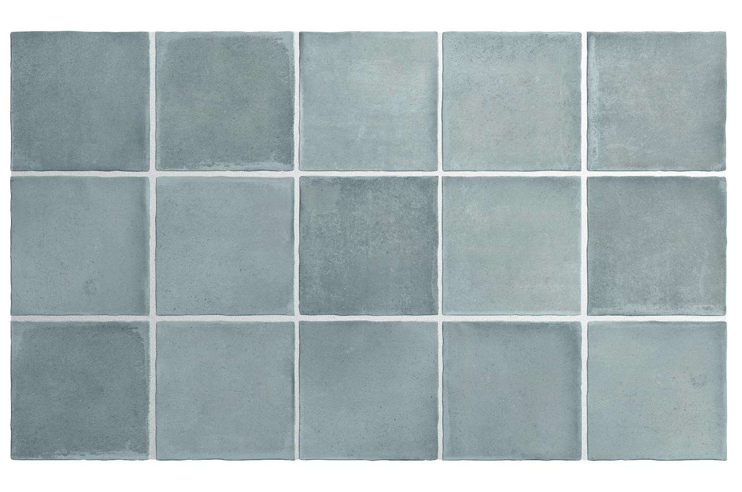 Керамическая плитка Equipe Argile Sky 27579, цвет голубой, поверхность матовая, квадрат, 100x100