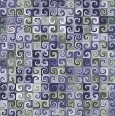 Декоративные элементы Mainzu Antic Decor Pop Cobalto, цвет синий, поверхность глянцевая, квадрат, 150x150