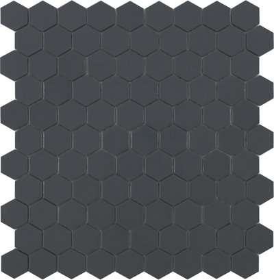 Мозаика Vidrepur Hex Nordic № 908, цвет серый, поверхность матовая, прямоугольник, 307x317