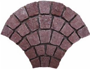 Мозаика NS Mosaic Paving PAV-G-304, цвет коричневый, поверхность матовая, прямоугольник, 460x740