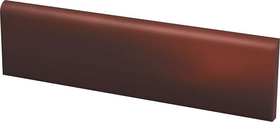 Бордюры Paradyz Cloud Brown Цоколь, цвет коричневый, поверхность матовая, прямоугольник, 81x300
