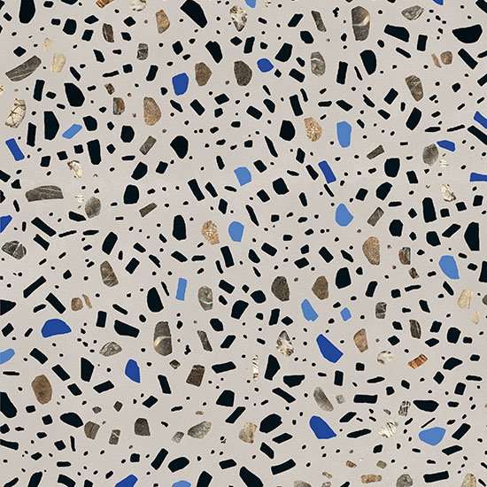 Керамогранит Fioranese Ghiaia Grigio Lev, цвет серый, поверхность полированная, квадрат, 600x600
