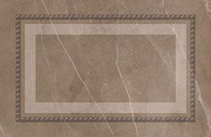Бордюры Керлайф Classico Amani Marron Zocalo 1С, цвет коричневый, поверхность глянцевая, прямоугольник, 206x315