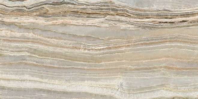 Широкоформатный керамогранит Kerama Marazzi Ониче SG595202R, цвет серый бежевый, поверхность глянцевая, прямоугольник, 1195x2385
