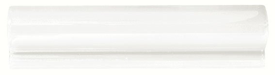 Бордюры Carmen London Caprichosa Blanco, цвет белый, поверхность глянцевая, прямоугольник, 50x150