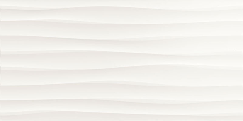 Керамическая плитка Marazzi Italy Color Code Bianco Str Move 3d Sat. Mngc, цвет белый, поверхность глянцевая 3d (объёмная), прямоугольник, 300x600