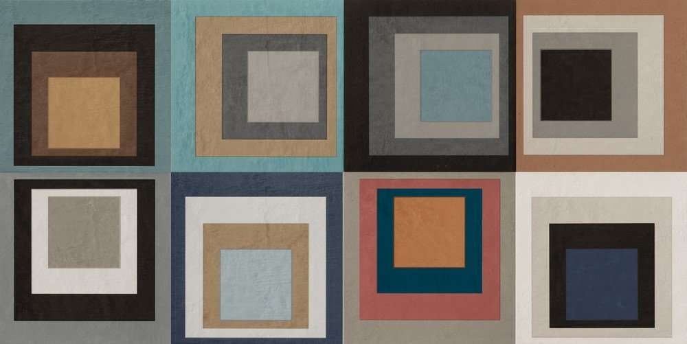 Декоративные элементы Cir Mat C Dec Cube Mix 8 1057740, цвет разноцветный, поверхность матовая, квадрат, 200x200